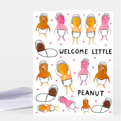 Card - Welcome Little Peanut