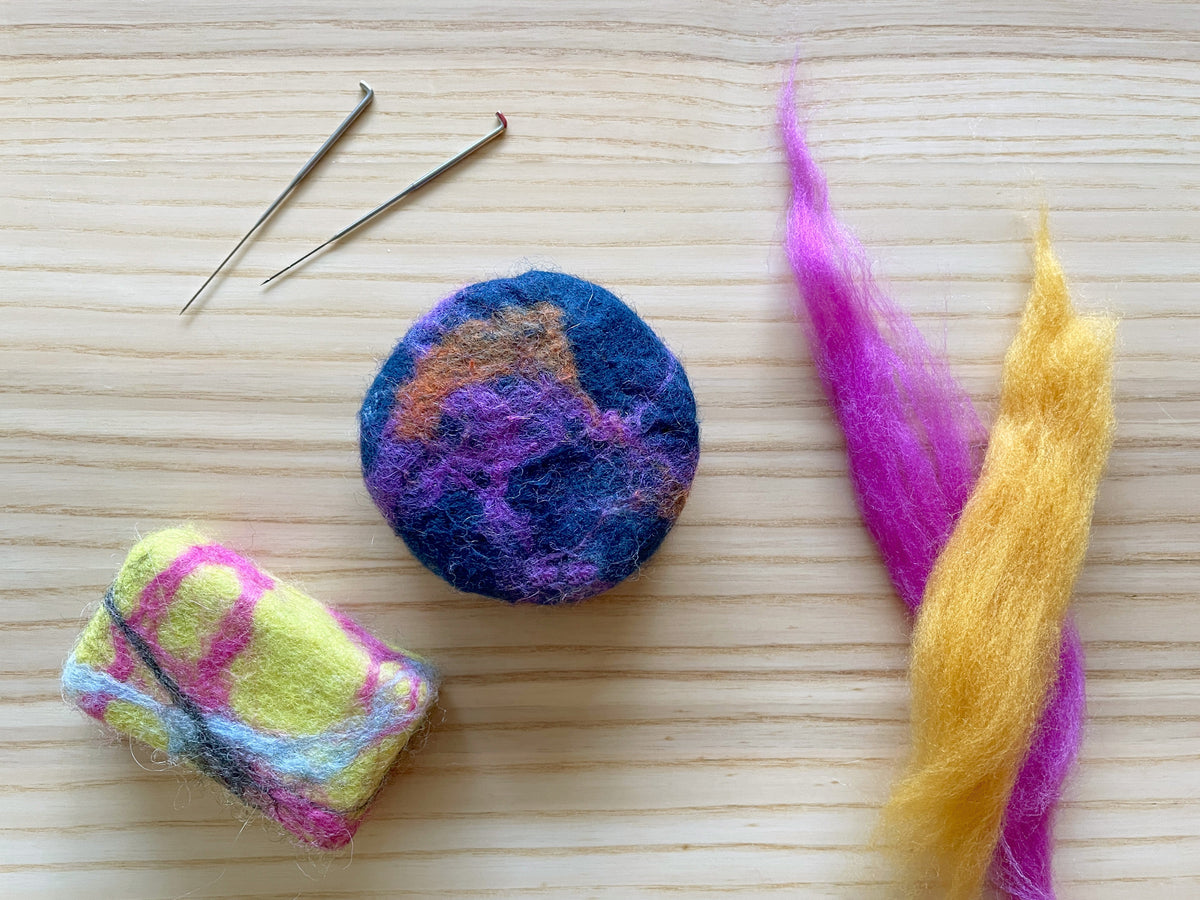 FELTING CLASS: Wet Felted Soap