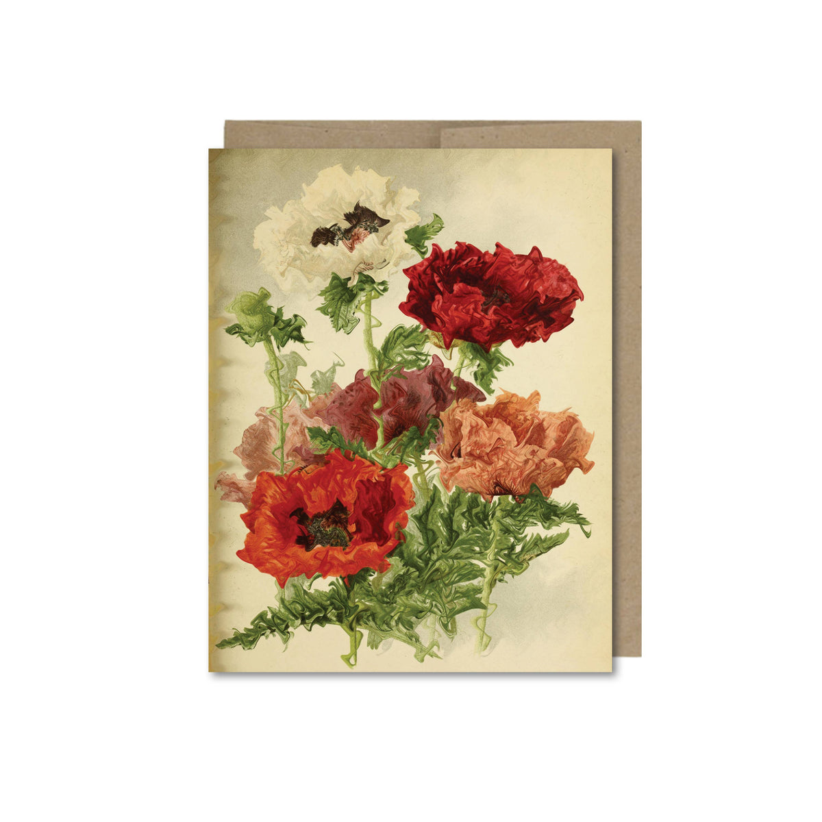 Card - Vintage Flowers
