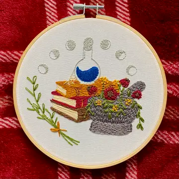 Embroidery Kit - Witch's Apothecary