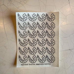 Visible mending pattern sticker featuring a 4x6 grid of shrimp
