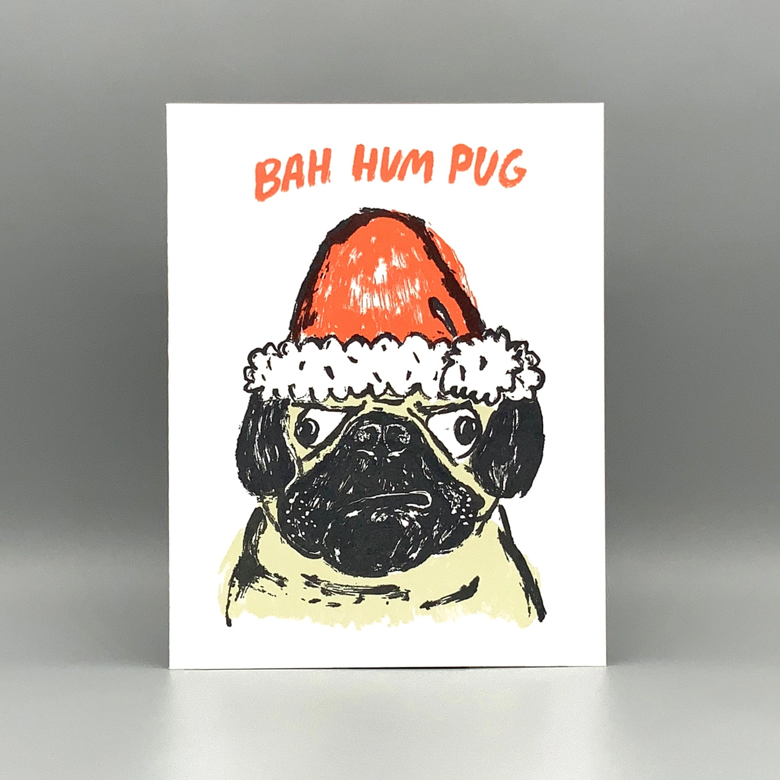 Card - Bah Hum Pug (Westland Press)