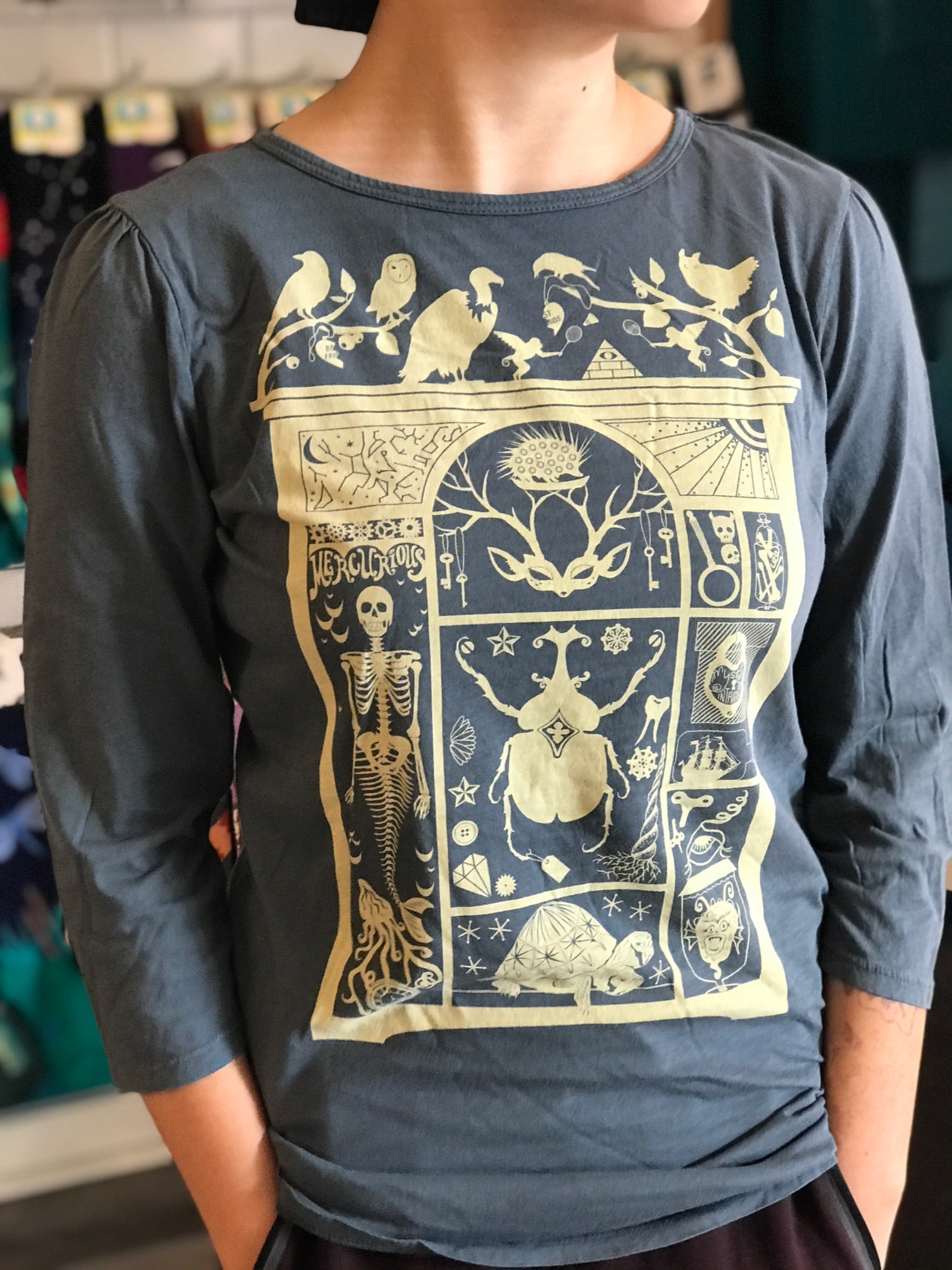 SALE Shirt: Cabinet of Curiouser and Curiouser