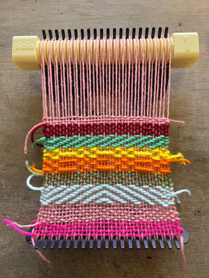 Craft Supply - Metal Boss and Plain Weave Bar