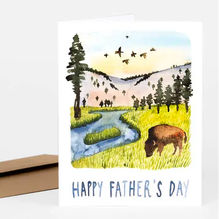 Card - Happy Father's Day Buffalo