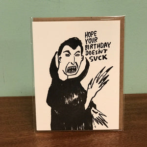 Card - Birthday Sucks