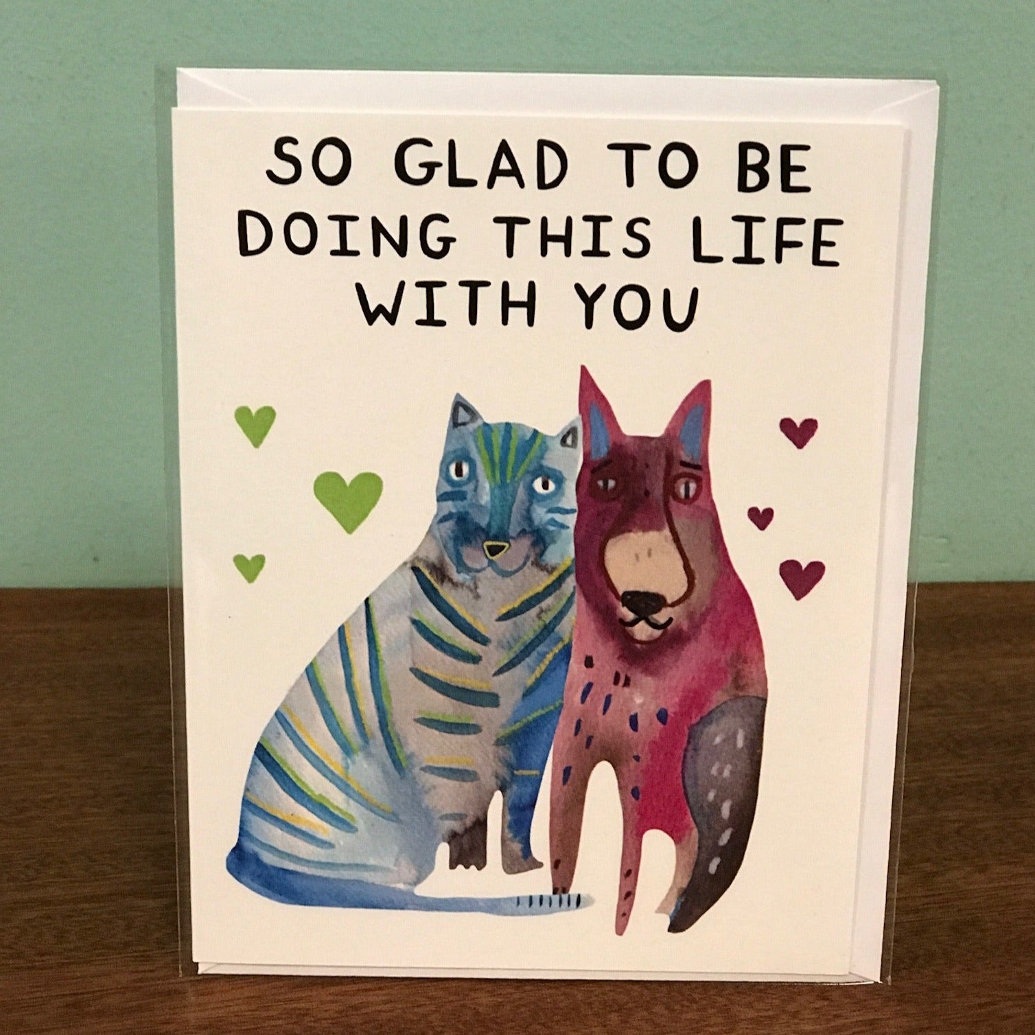 Card - So Glad to Be Doing This Life with You