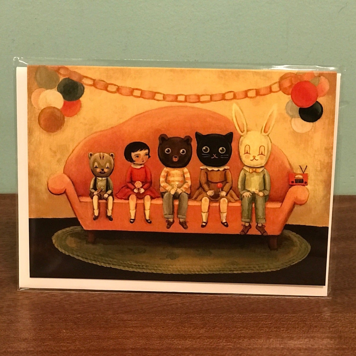 Card - Costume Party