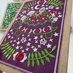 Notebook - Turtle Embroidery