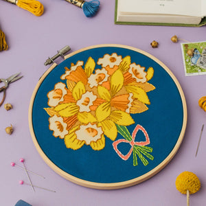 DIY - Embroidery - Daffodil