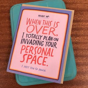 Card - Personal Space