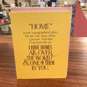 Card - Elizabeth Gilbert - Homes All Over the World