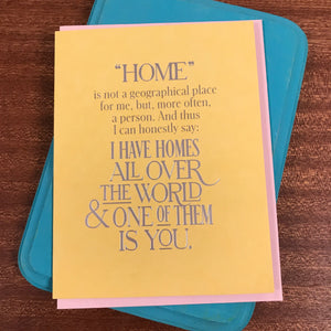 Card - Elizabeth Gilbert - Homes All Over the World