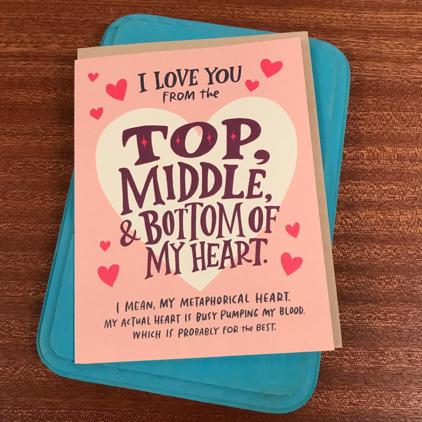 Card - Love You Top Middle Bottom