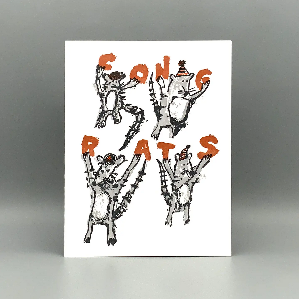 Card - CongRATS (Westland Press)