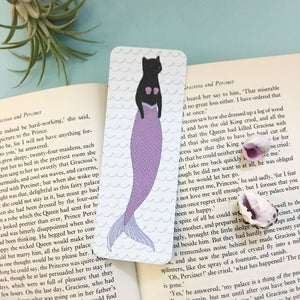Bookmark - Black Purrmaid