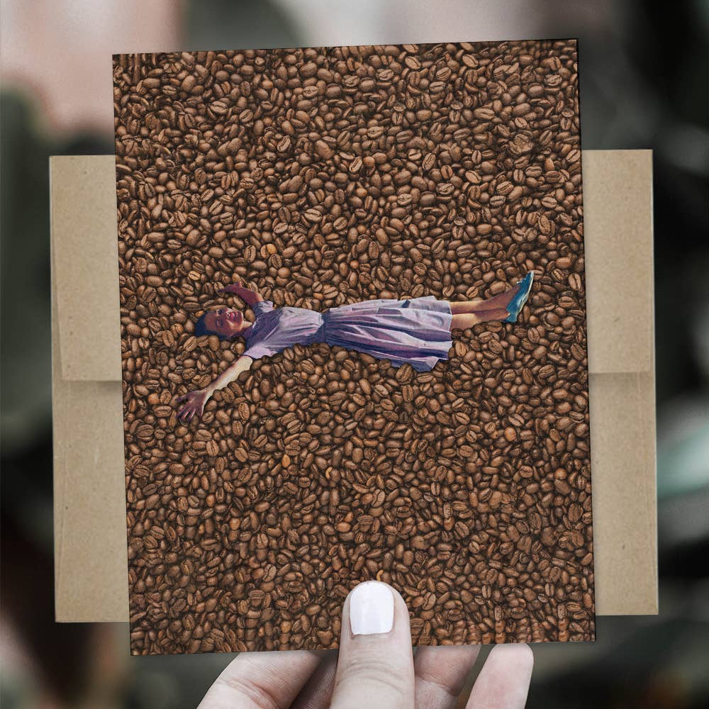 Card - Bed Of Beans