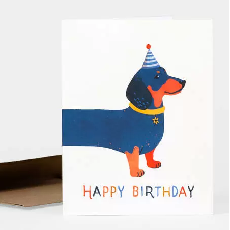 Card - Birthday Dachshund Birthday