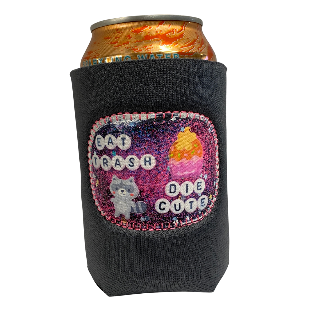 Drink Holder - Eat Trash Die Cute