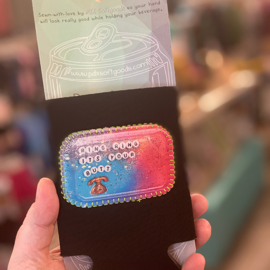 Drink Holder - Ring Ring It's Your Butt