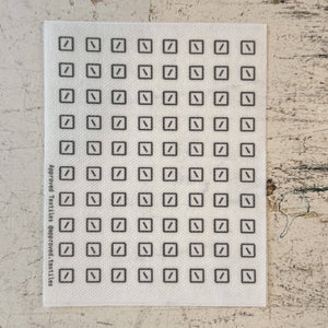Visible Mending Transfers - Little Squares