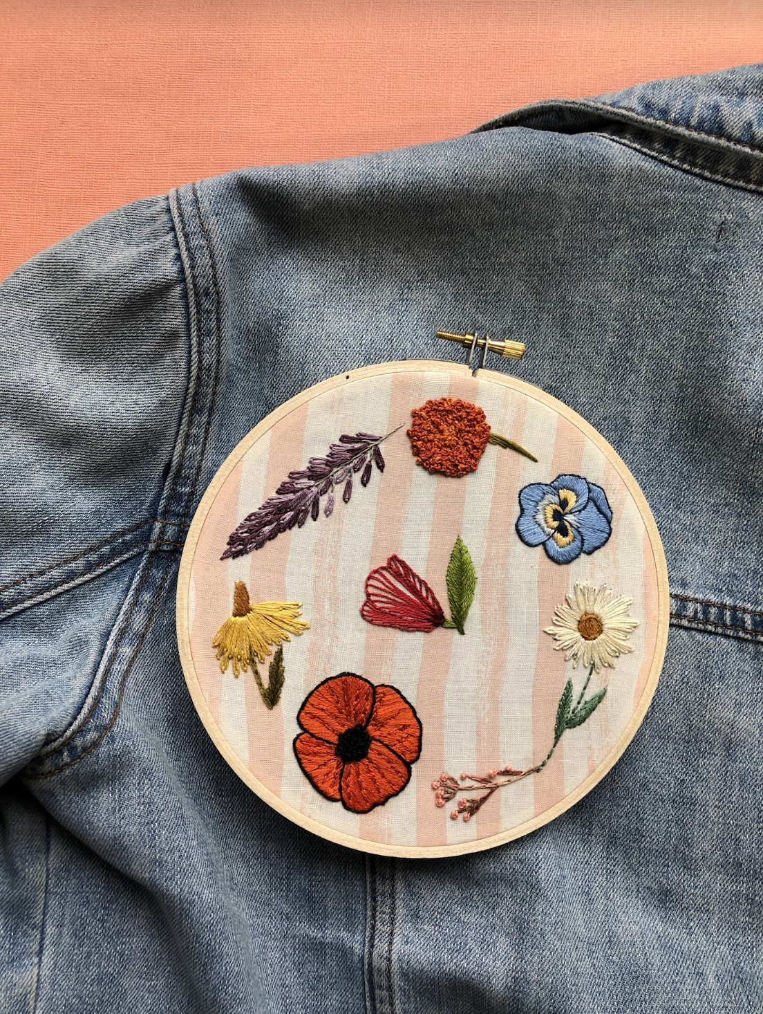 EMBROIDERY CLASS: Wildflower Embroidery Basics