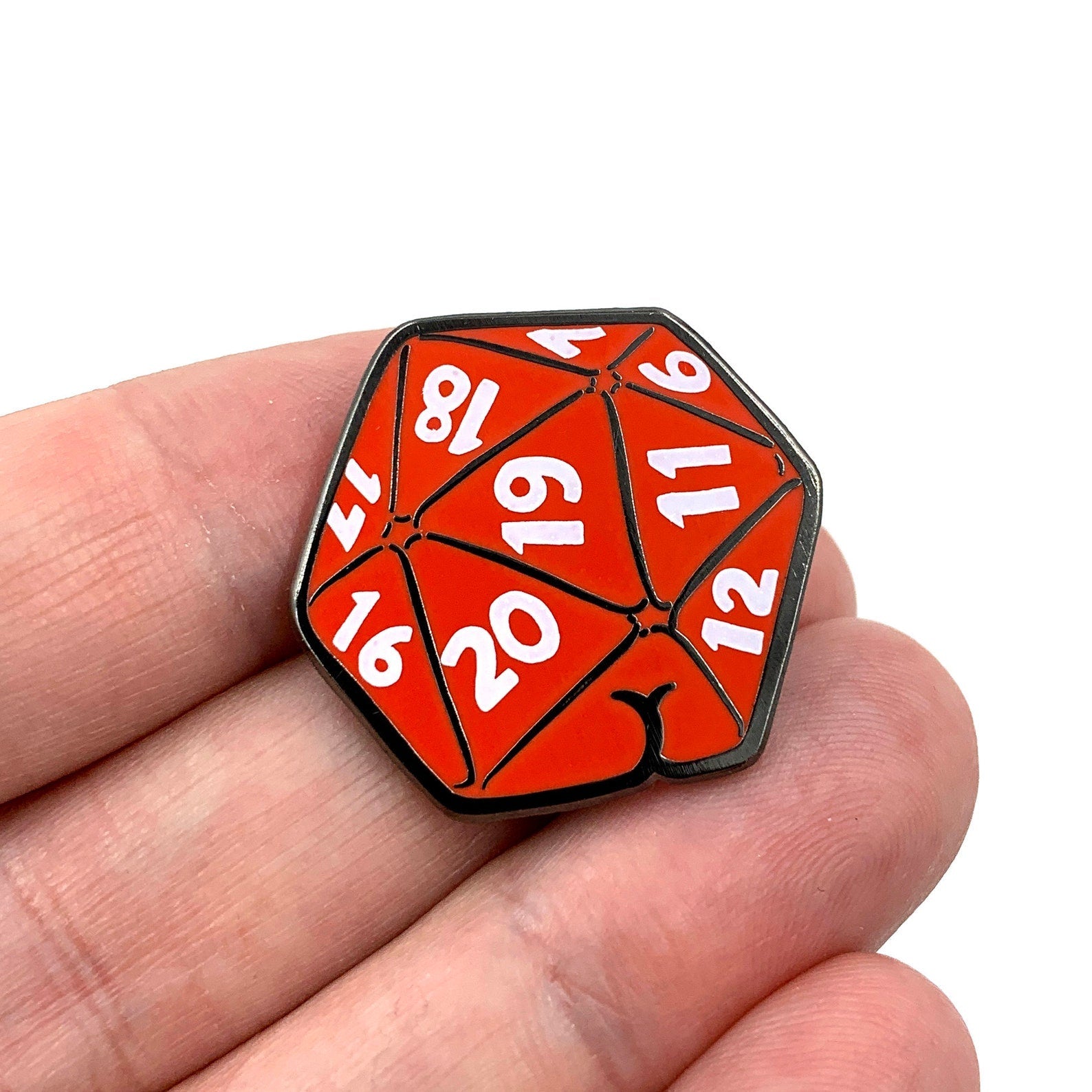 Enamel Pin - D&D Dice Butt