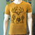 Shirt - Crew - Jackalope - Mustard