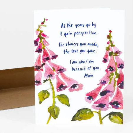 Card - Mother's Day Foxglove