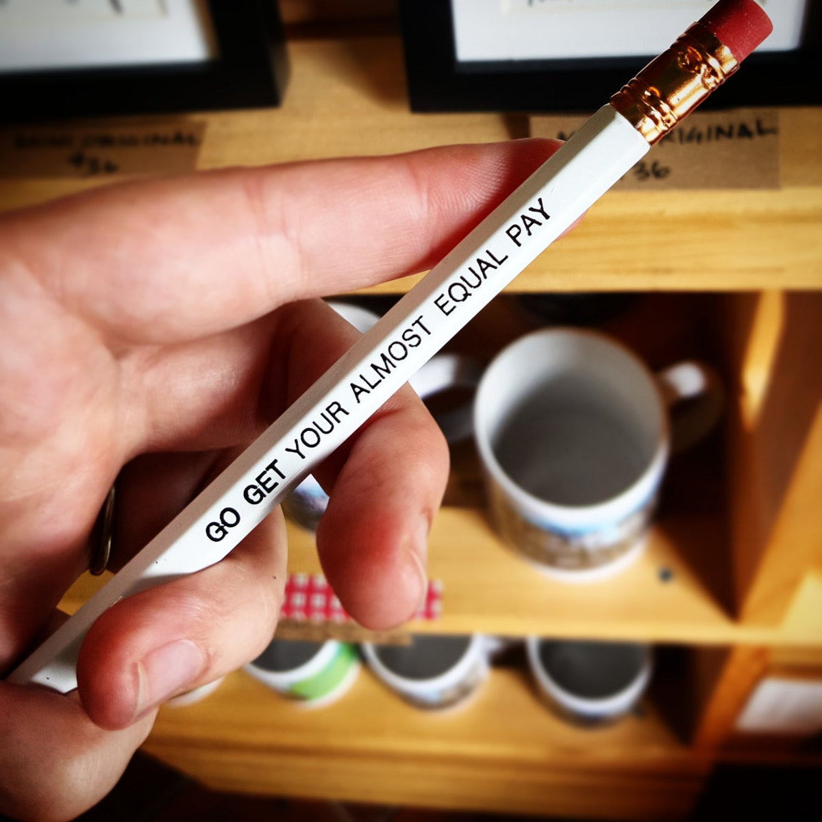 Pencil Three Pack - Go Get Your Almost Equal Pay