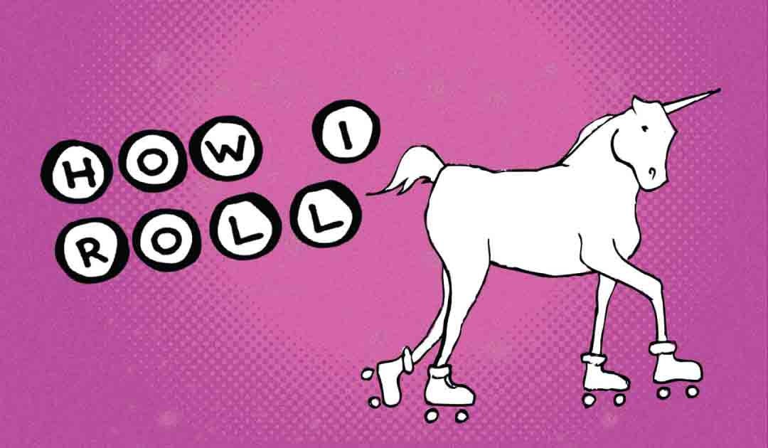 3x2 Sticker: How I Roll - Pack of 10