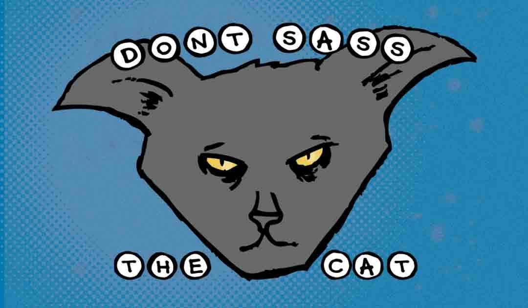 3x2 Sticker: Don't Sass the Cat - Pack of 10