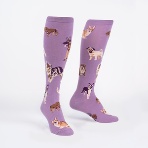 SALE Sock - Knee-High: Stay Pawsitive