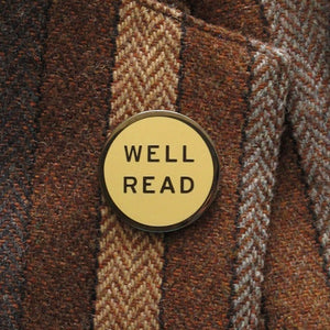 Enamel Pin: Well Read