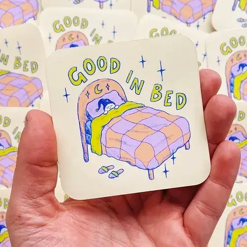 Sticker - Good In Bed (Allison McKeen Art)