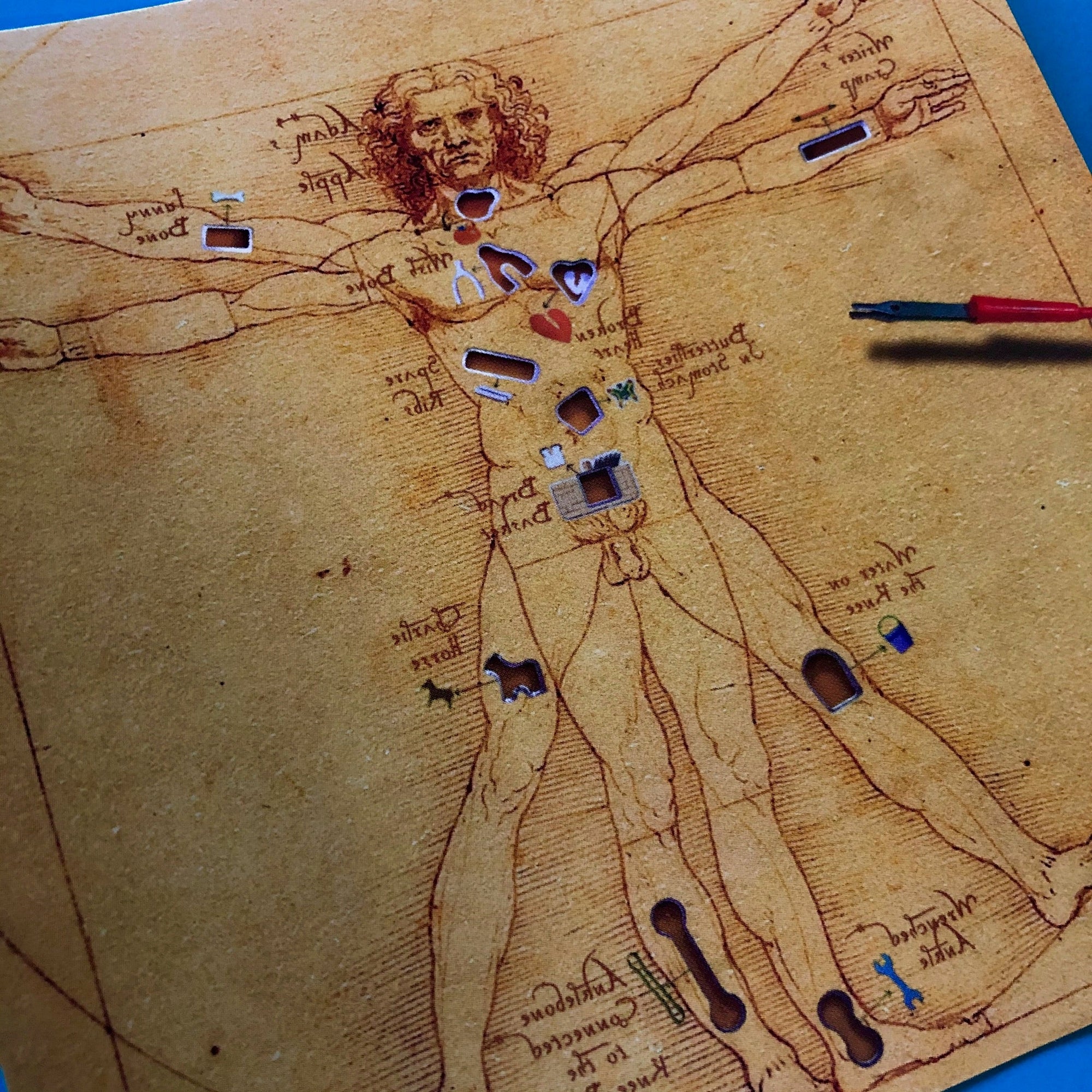 4x4 Sticker - Da Vinci Operation