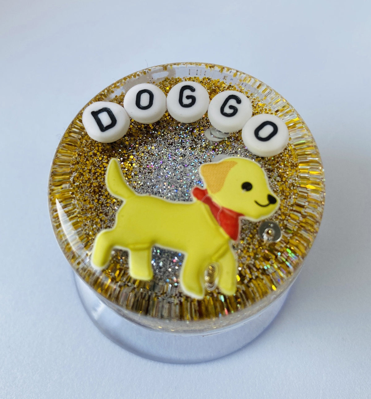 Doggo - Shower Art - READY TO SHIP