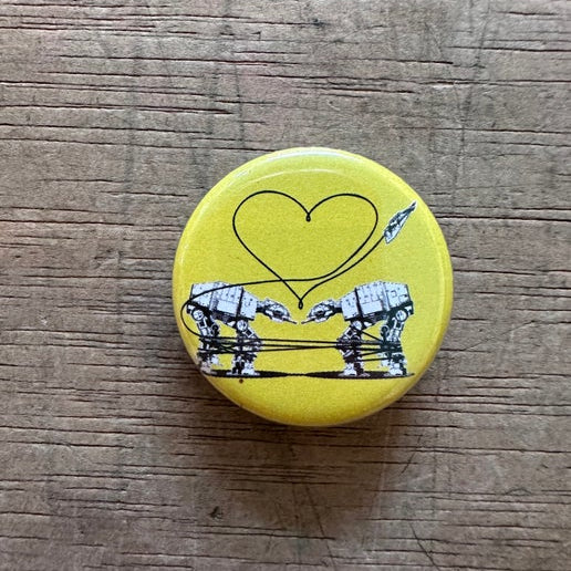 1.25" Button -  Love AT-AT First Sight (Three Pack)