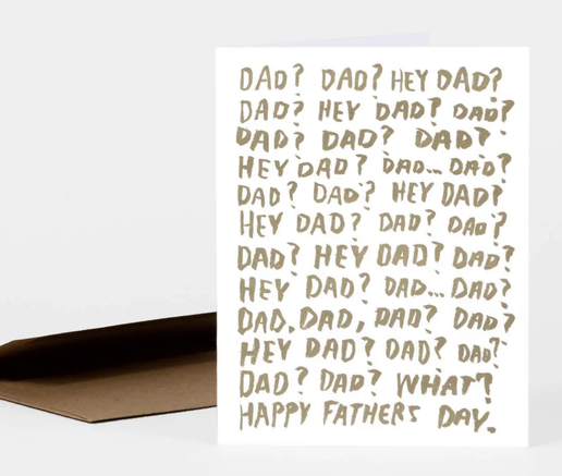 Card - Hey Dad (Westland Press) Father's Day