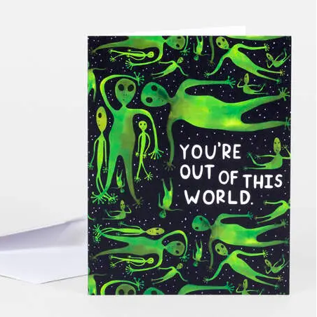 Card - You're Out of This World