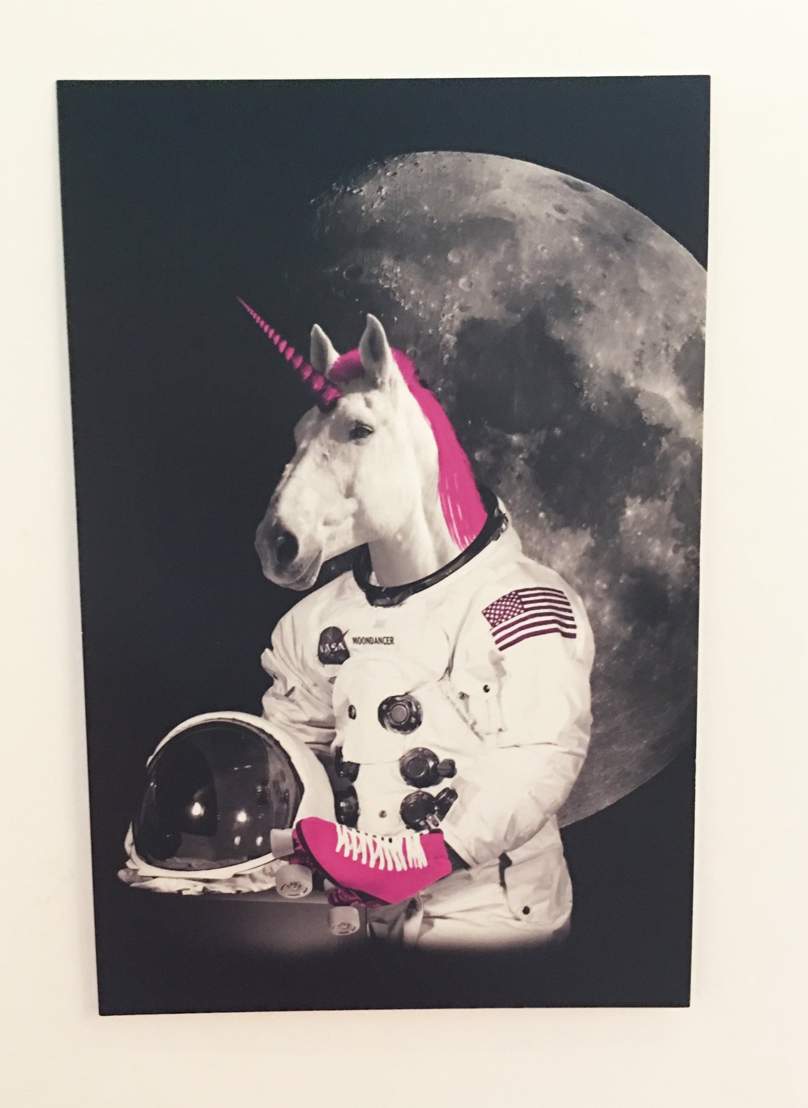 Magnet: 3x2 Inch - Astronaut Unicorn - Color