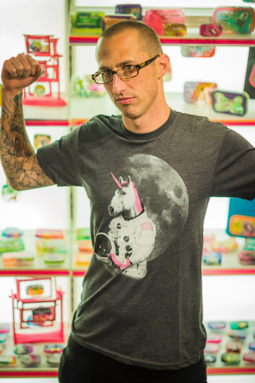 Shirt - Unisex Crew - Astronaut Unicorn