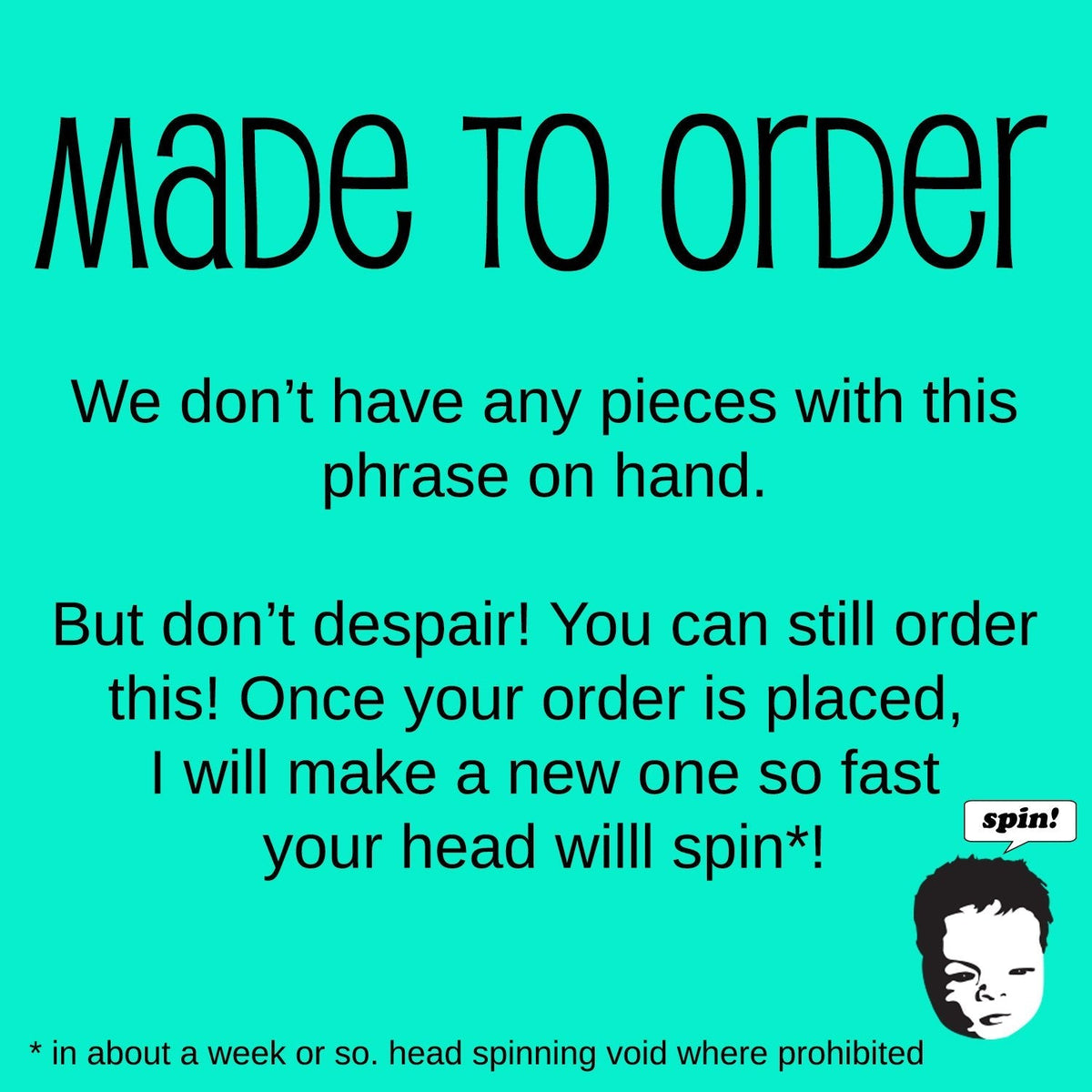 Ring Ring Its Your Butt - Shower Art - MADE TO ORDER