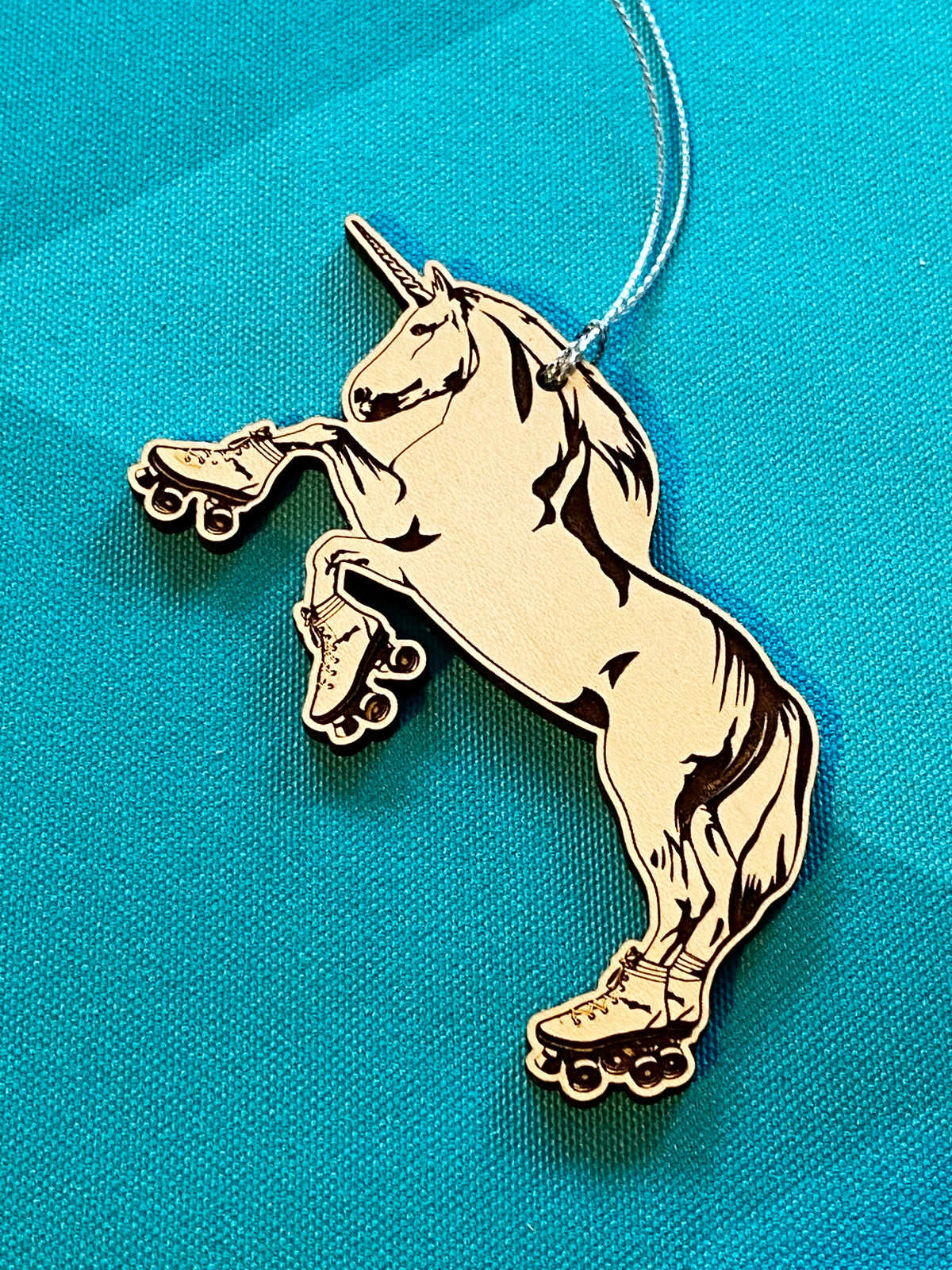 Ornament: Roller Skating Unicorn