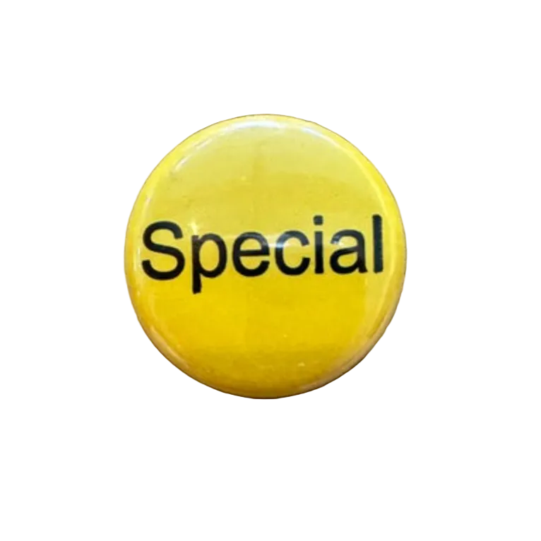Yellow button with 'Special' text 