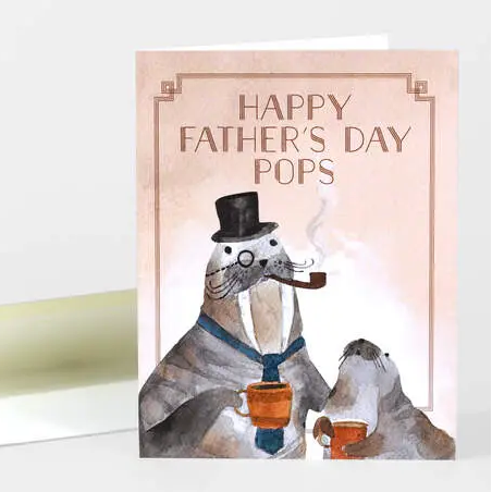 Card - Happy Father's Day Pops
