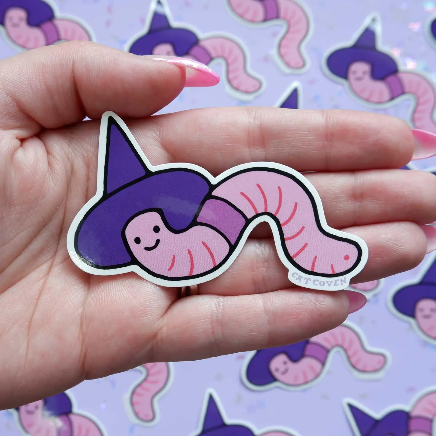 Sticker - Witchy Worm