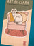Sticker - Cat on Pink Chair