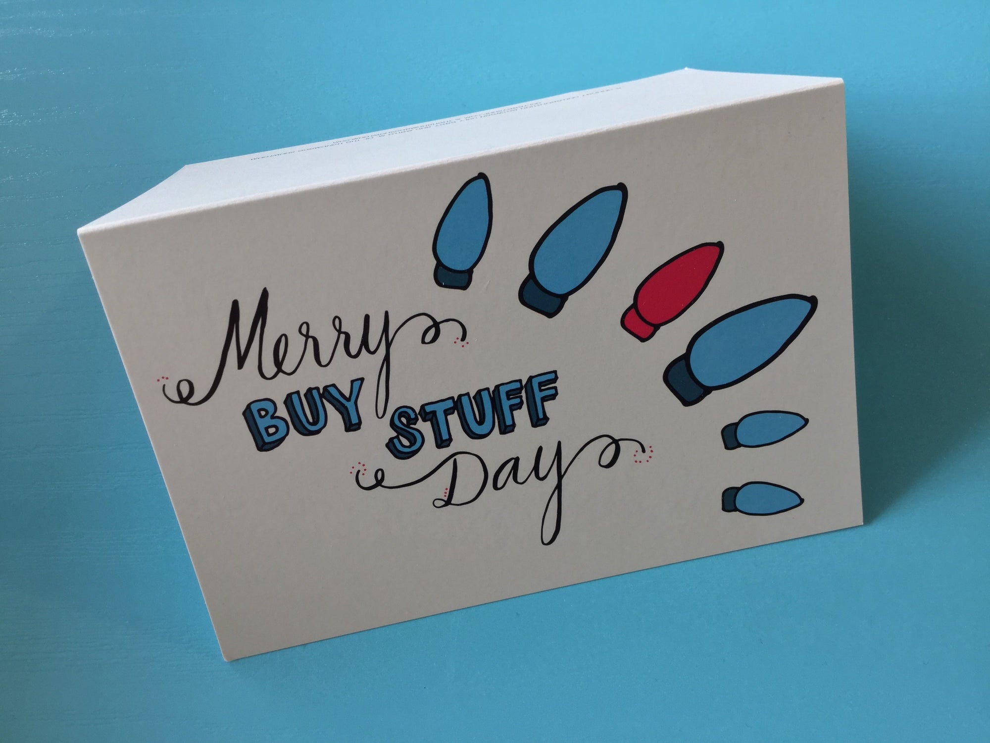 Card - Merry Buy Stuff Day