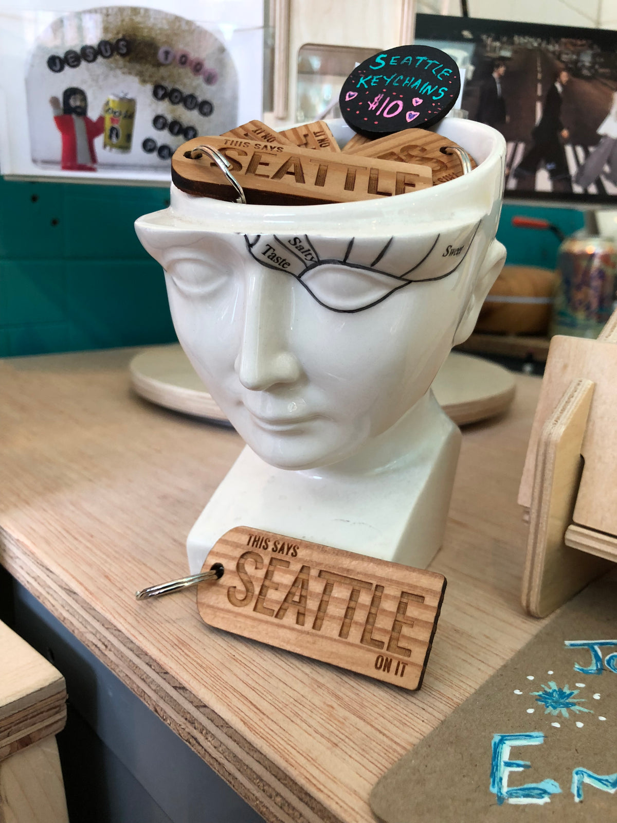 Keychain: This Says Seattle On It